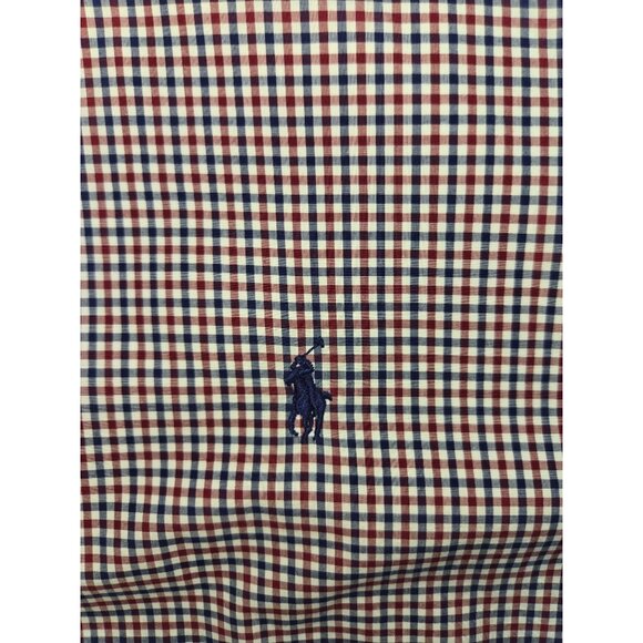 Ralph Lauren Mens XXL‎ Checkered Cotton Button-Down Shirt - Picture 7 of 9